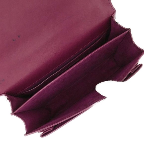 Saint Laurent Calfskin Medium Monogram Sunset Purple - Picture 9 of 11